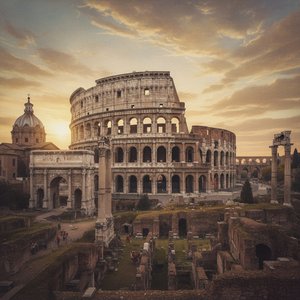 Timeless Grandeur: Capturing the Majesty of Roman Architecture through the Lens of Art History