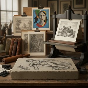 Lithography: A Historical Survey of Technique, Artistic Expression & Enduring Legacy