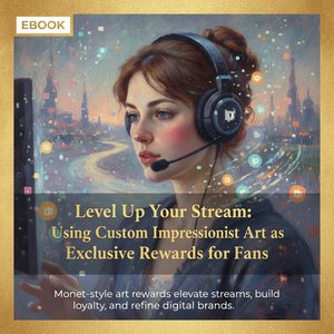 Level Up Your Stream: Using Custom Impressionist Art as Exclusive Rewards for Fans