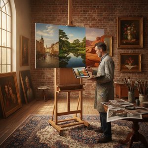 ArtsDot.com F.A.Q.: The Connoisseur's Guide to Merging Multiple Photos into One Bespoke Oil Masterpiece