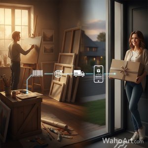 ArtsDot.com F.A.Q.: Track Your Order from Studio to Doorstep
