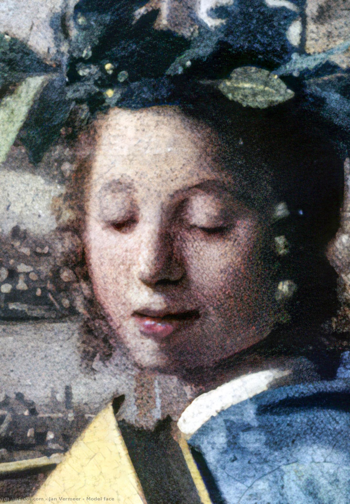 Model Face — Jan Vermeer