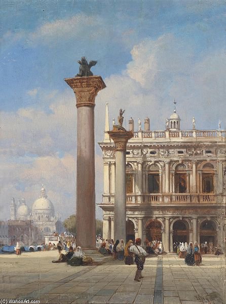 Venezia Piazza San Marco — Vilém Vyld