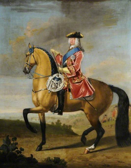 George Ii (1683–1760) (after David Morier) — John Singleton Copley