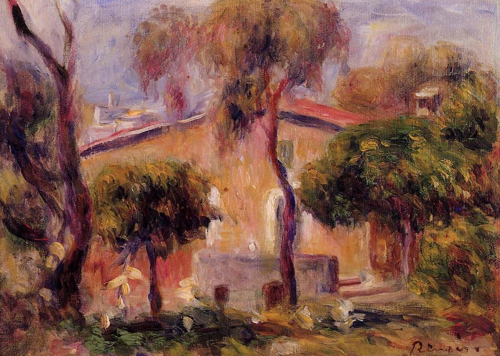 Case In Cagnes — Pierre-auguste Renoir
