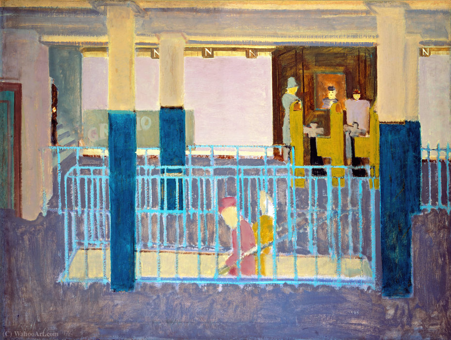 Einlass Zur U-bahn — Mark Rothko
