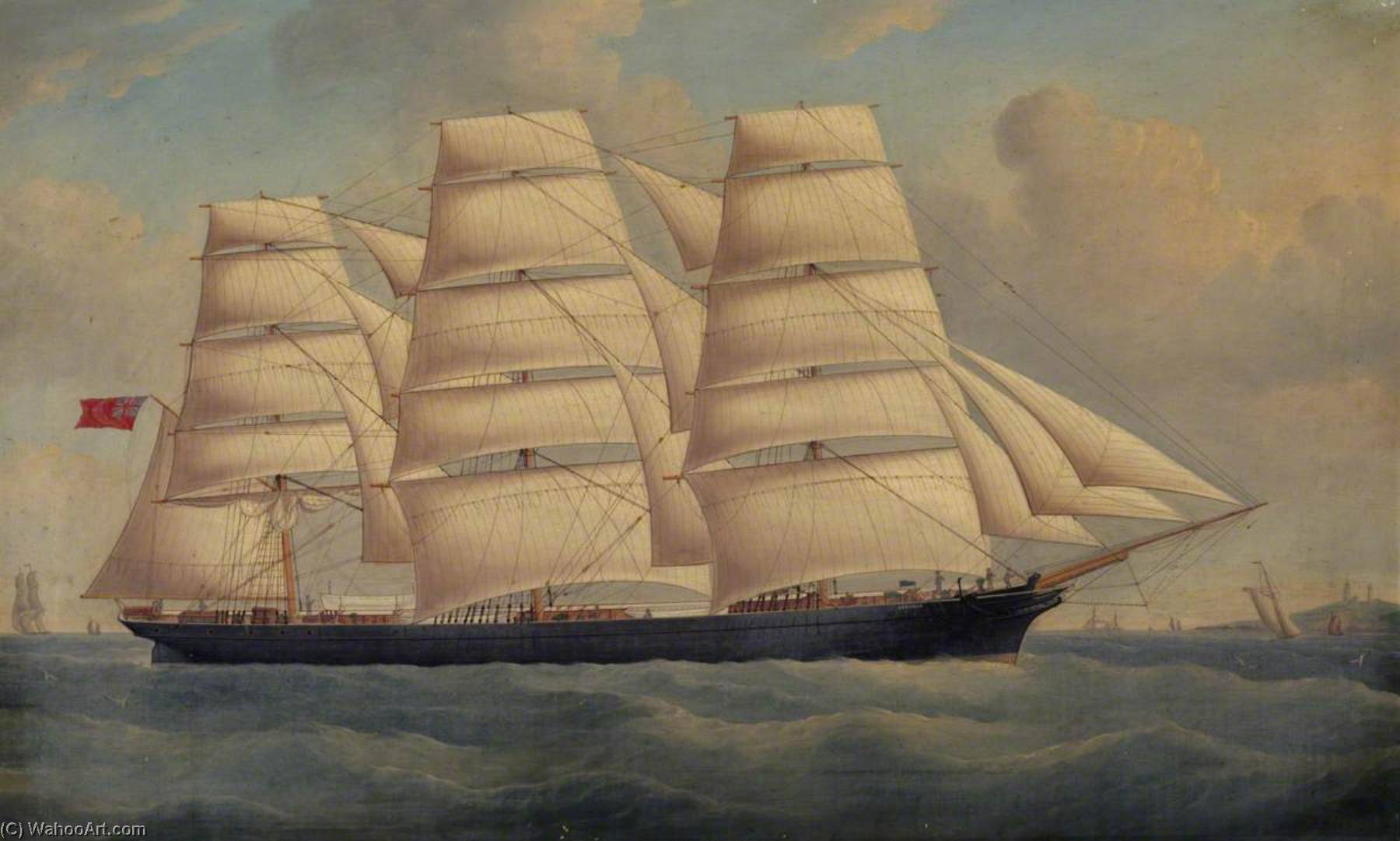 The Clipper 'leander' — Richard Ball Spencer
