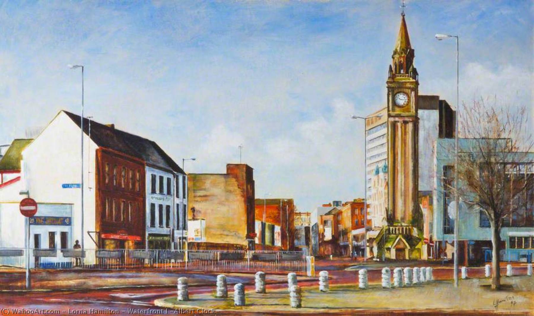 Waterfront I (albert Clock) — Lorna Hamilton