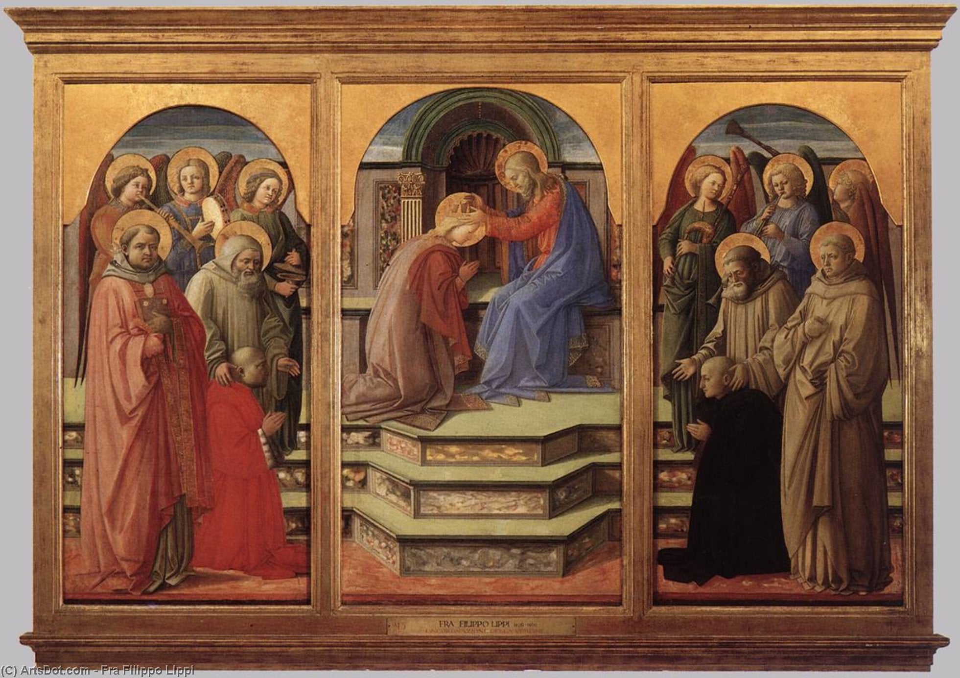 Coronatione Della Vergine — Filippo Lippi