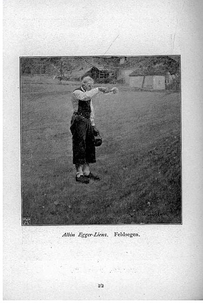 Feldsegen — Albin Egger-lienz