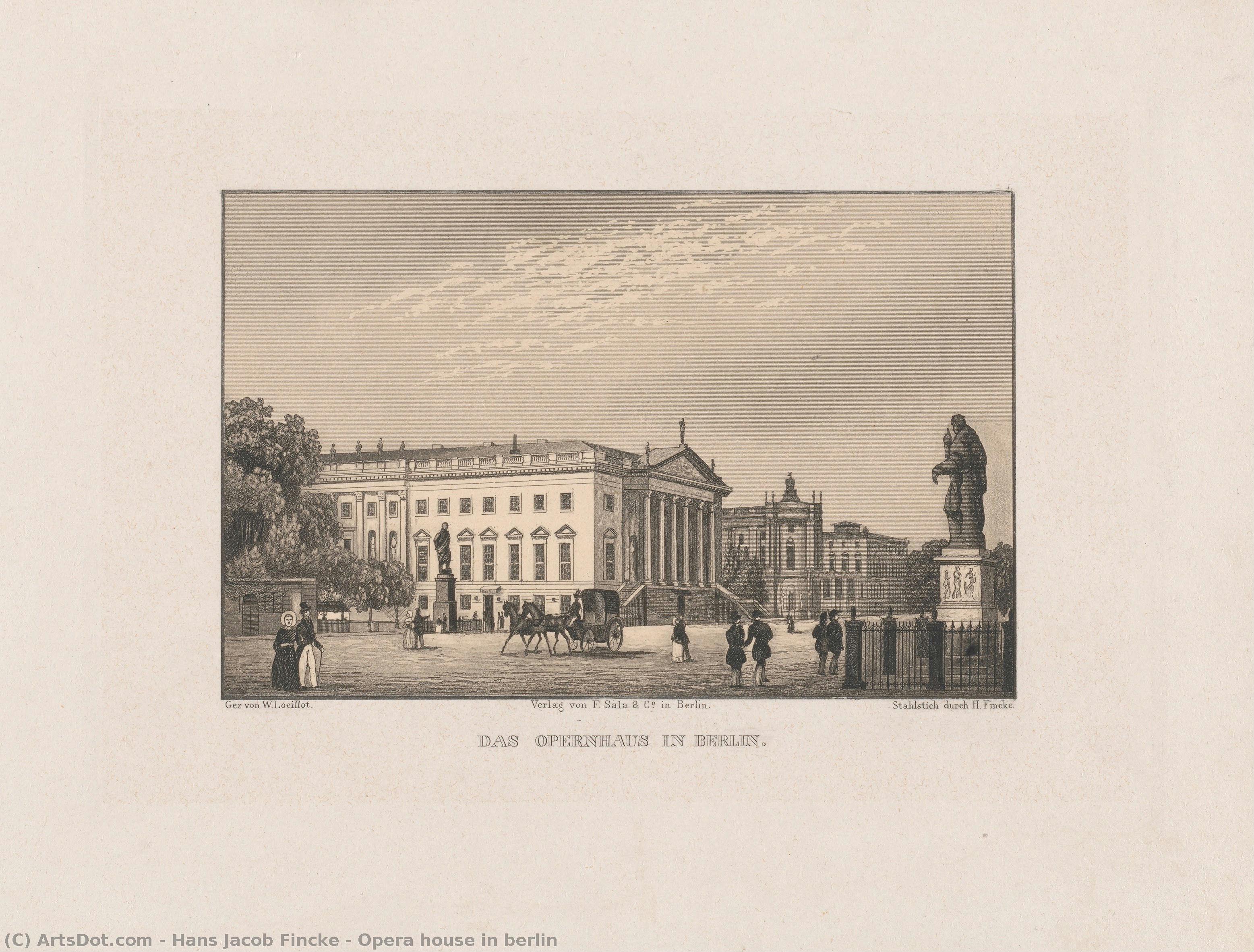 Opera House In Berlin — Hans Jacob Fincke