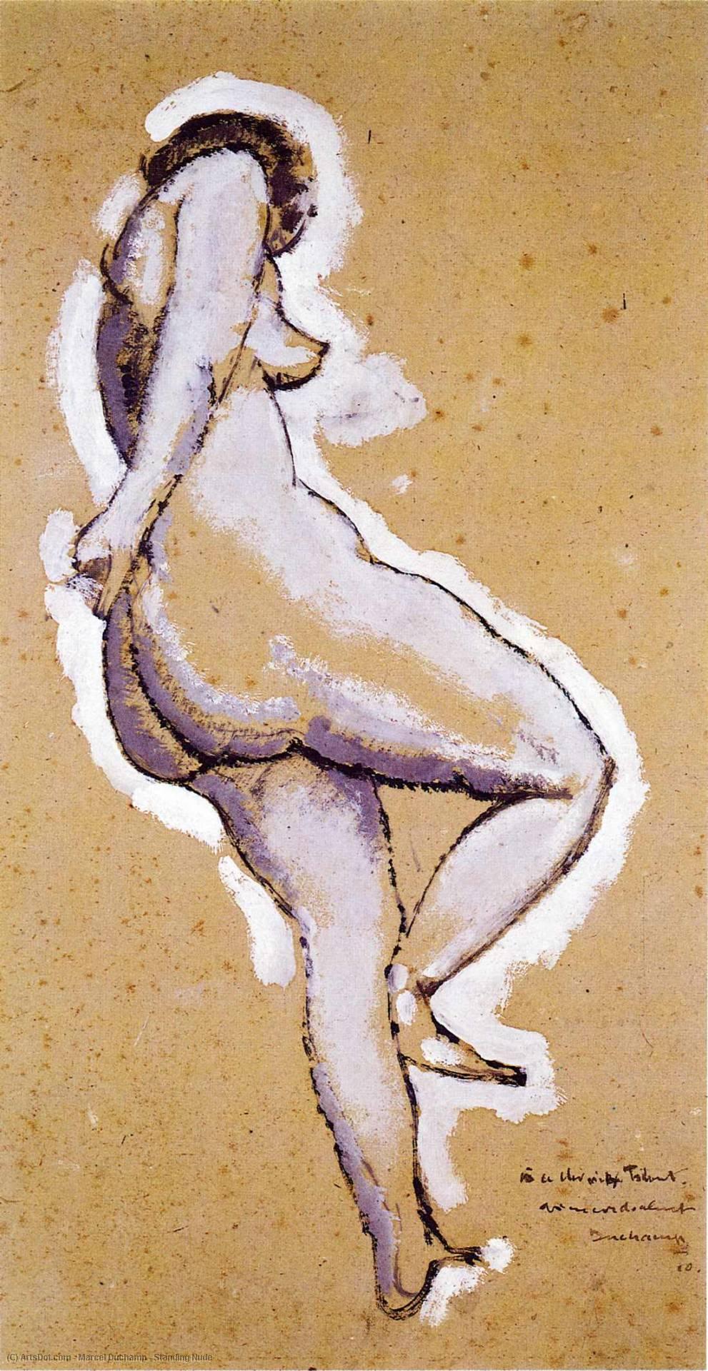 Standing Nude — Marselis Diušanas