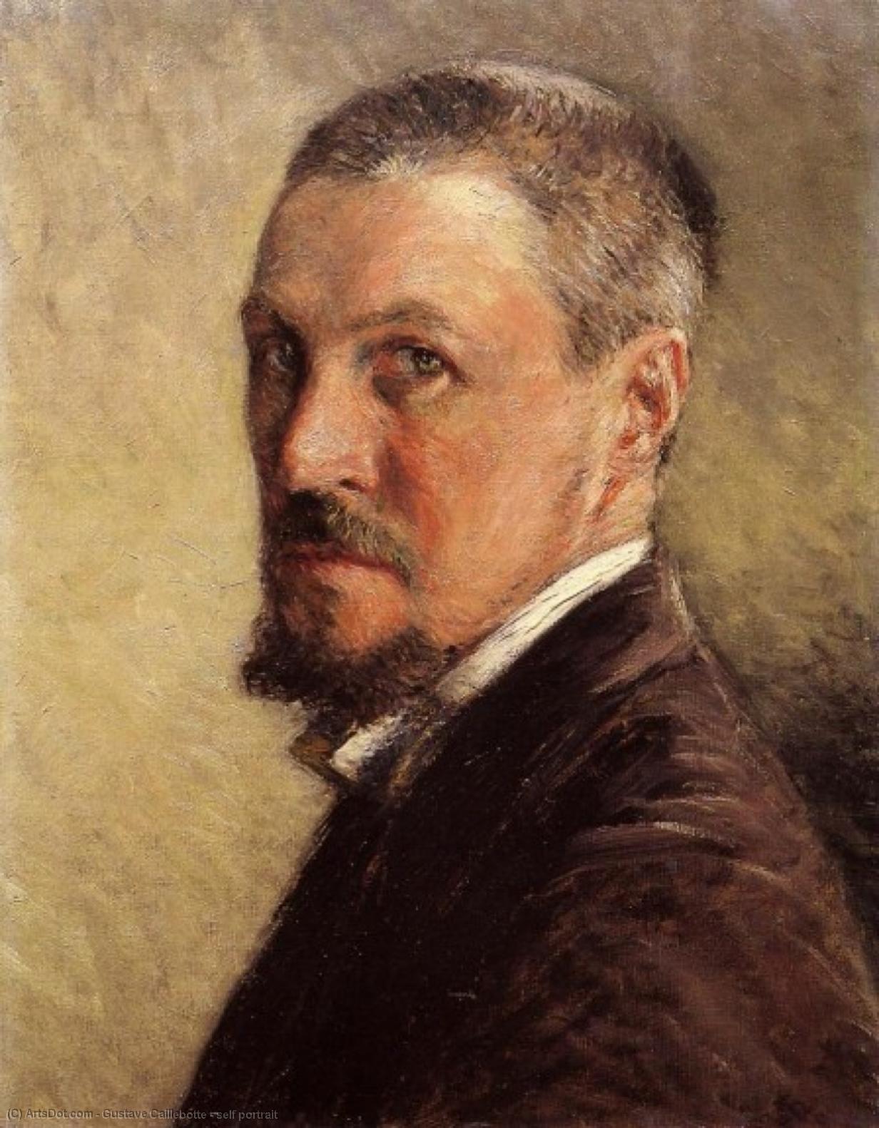 Self Portrait — Caillebotte Gusztáv