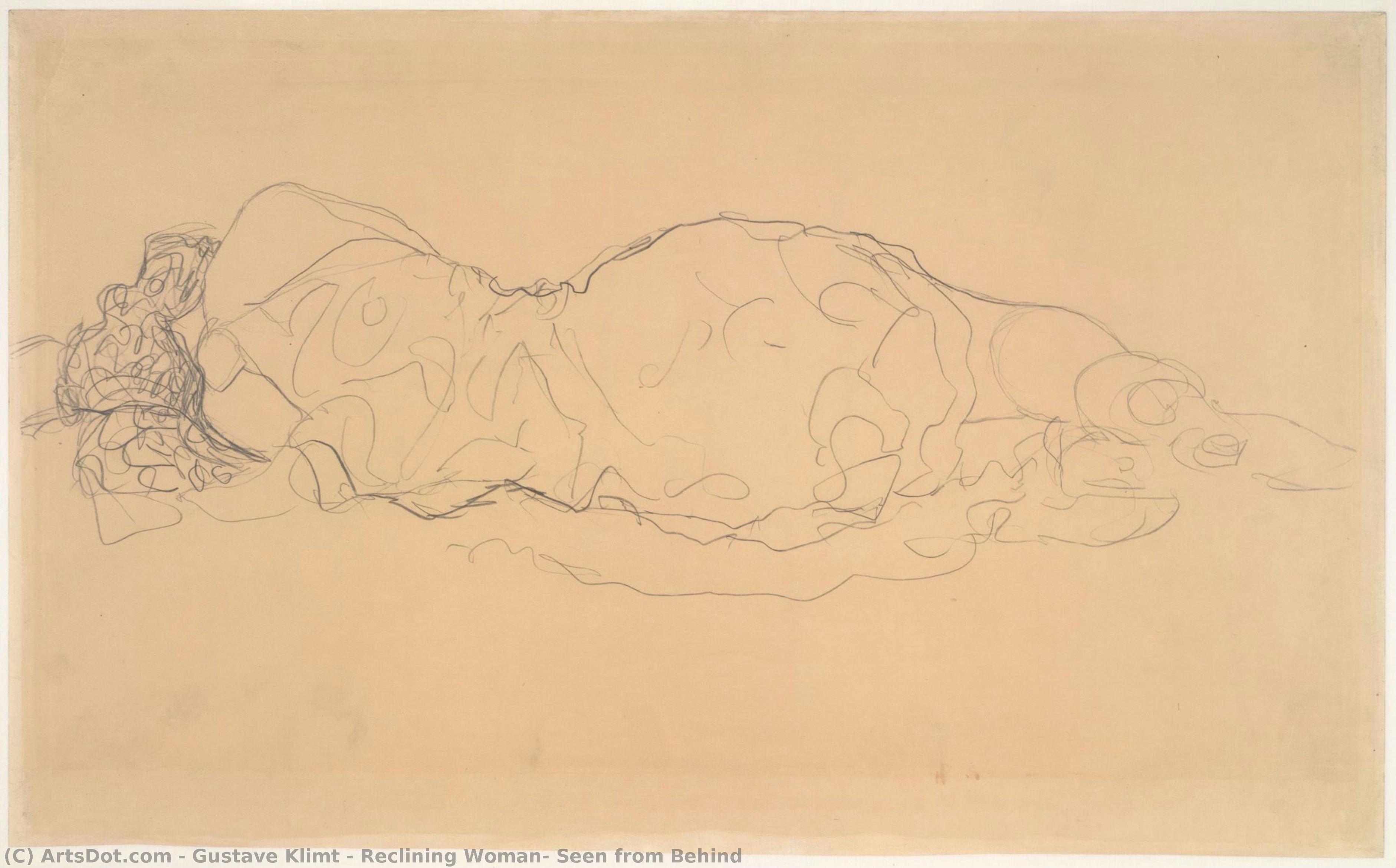 Donna Sdraiata — Gustav Klimt