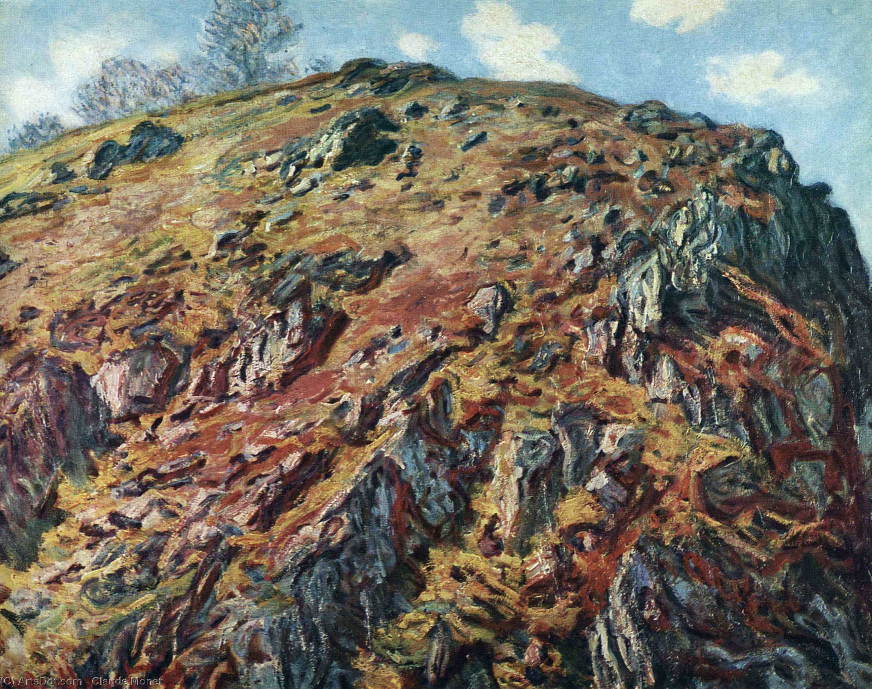 Estudo De Rochas — Claude Monet