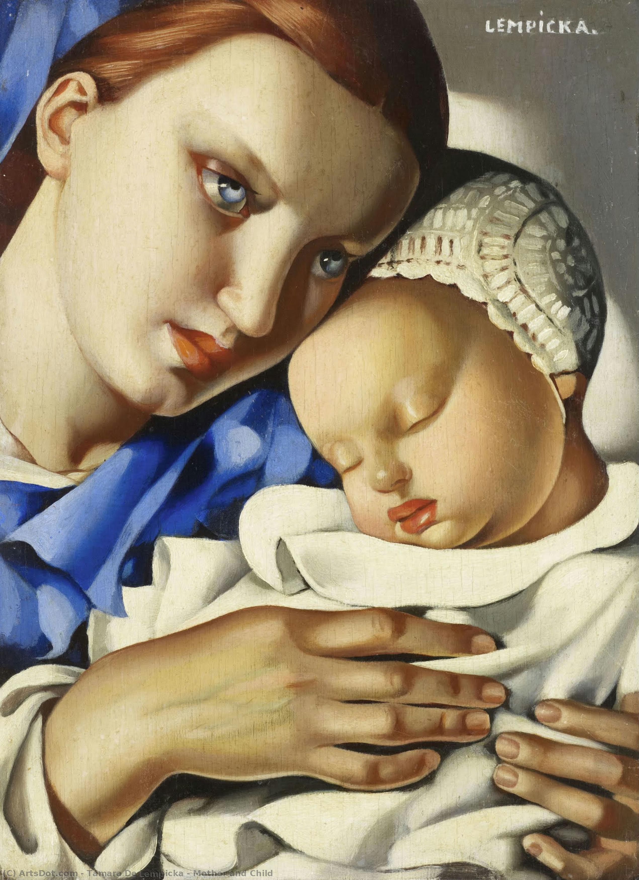Mother And Child — Tamara De Lempicka