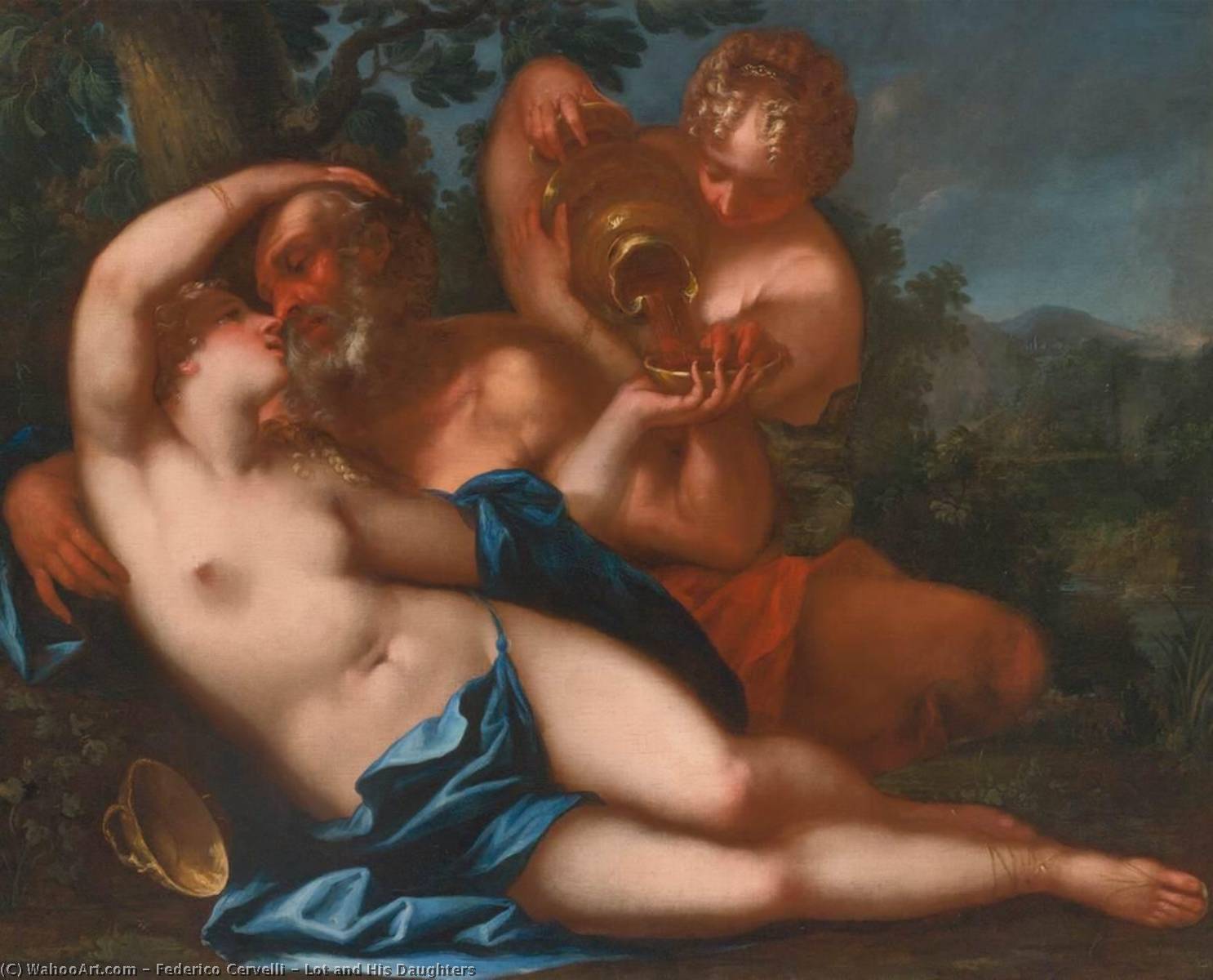 Lot And His Daughters — Federico Cervelli