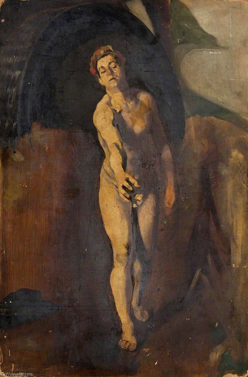 Study Of The Nude — Edgar Herbert Thomas