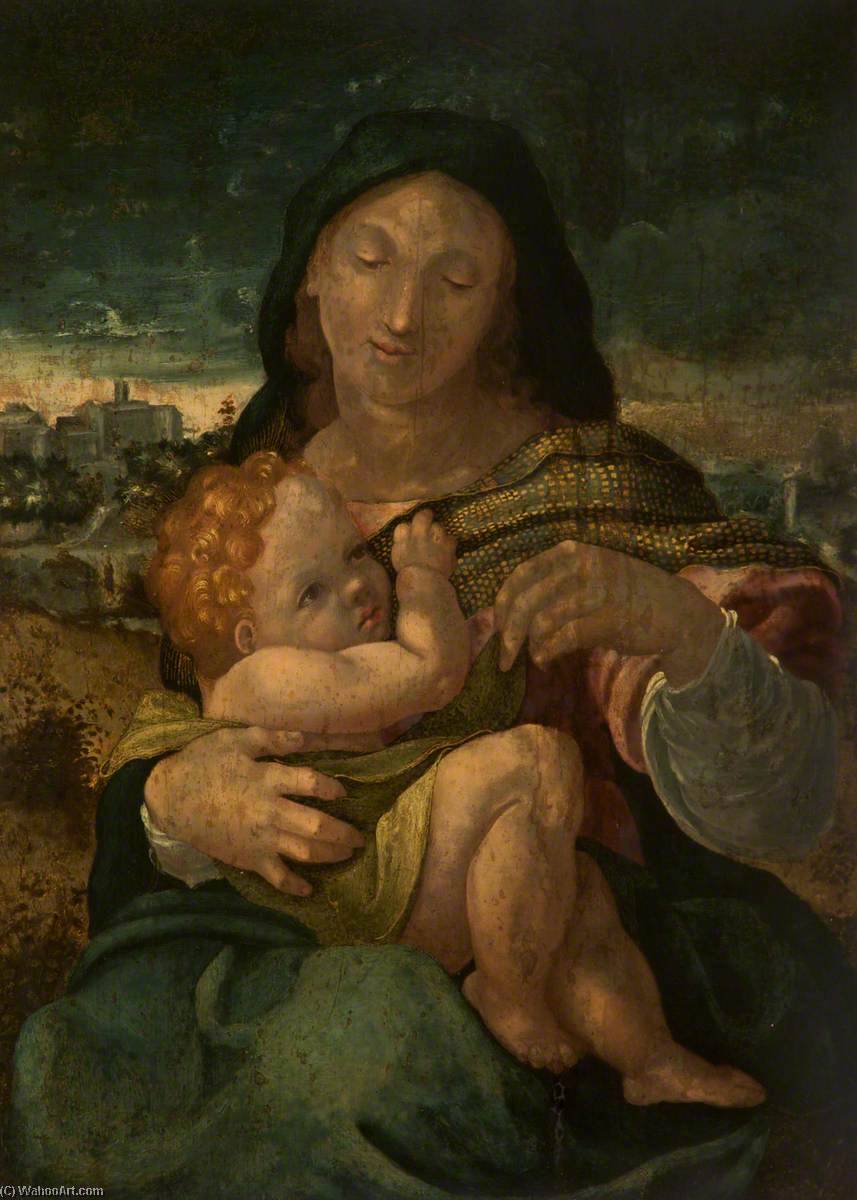 Virgin And Child (copy After Sandro Botticelli) — Thomas Robson