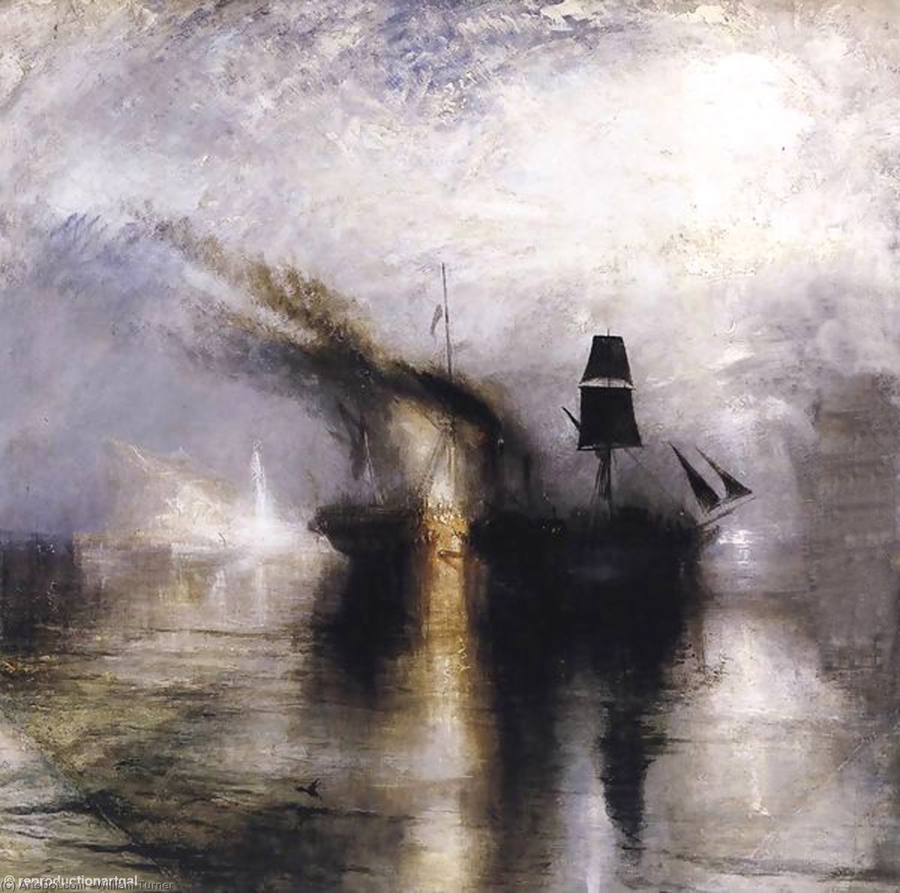 Fred - Søfuneral — J.m.w. Turner