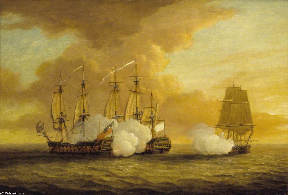 Action Between Hms — Dominicas Serres