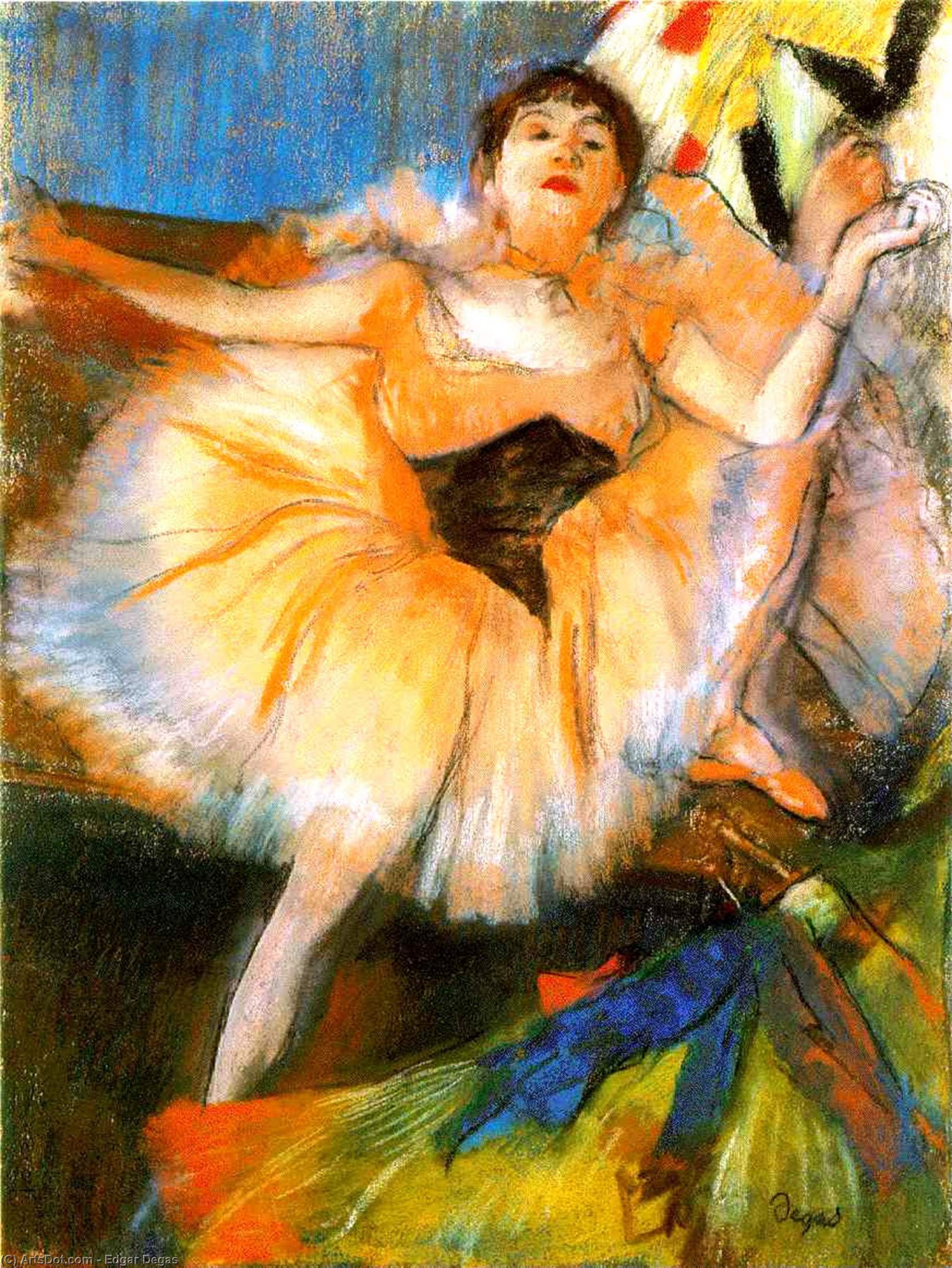 Sitzende Tänzerin — Hilaire-germain-edgar Degas