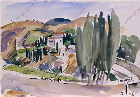 Landscape — Pyotr Konchalovsky