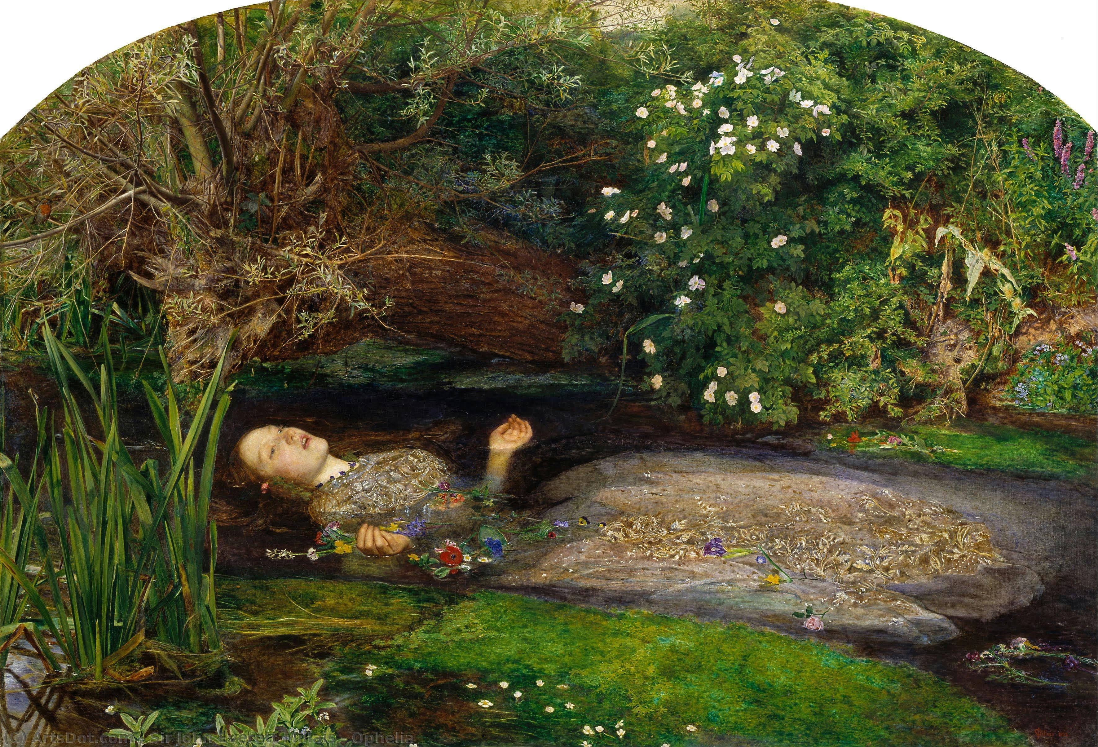Ophelia — جون إيفريت ميلاي