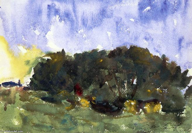 The Poplar Grove — Charles Webster Hawthorne