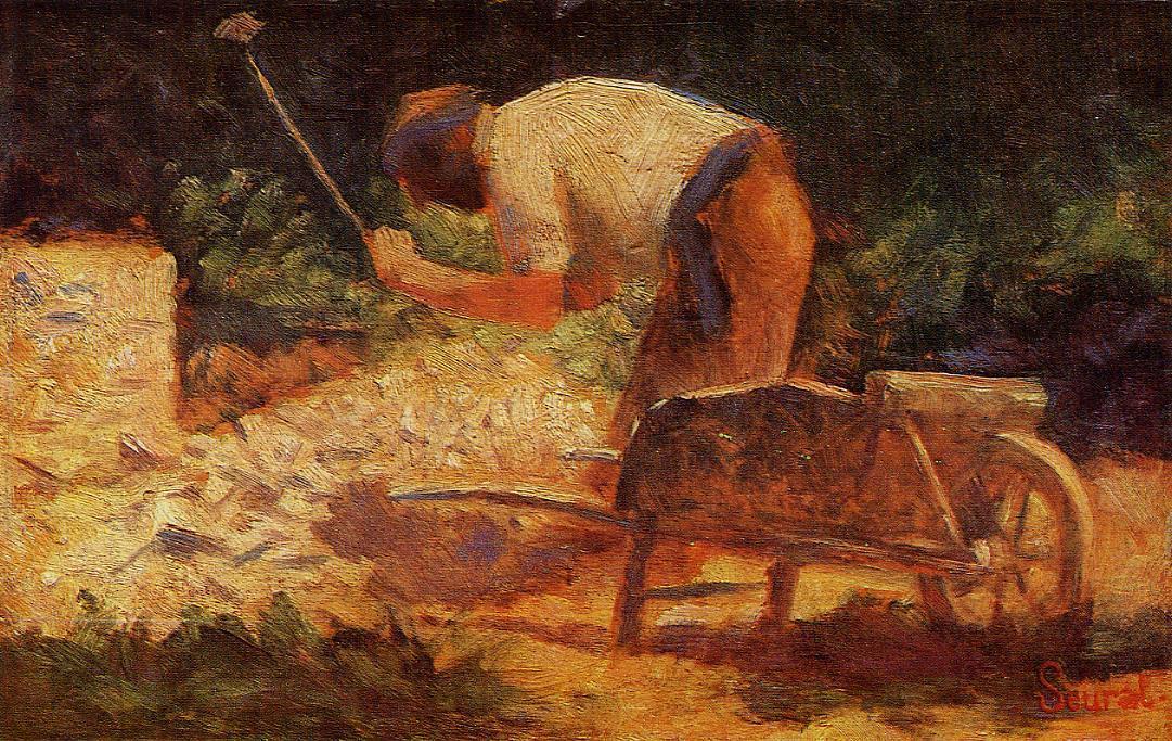 Stenbryderen — Georges Pierre Seurat