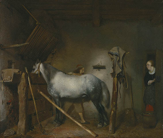 Horse Stable — Gerardas Ter Borchas