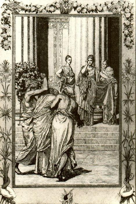 Psyche And Venus — Max Klinger