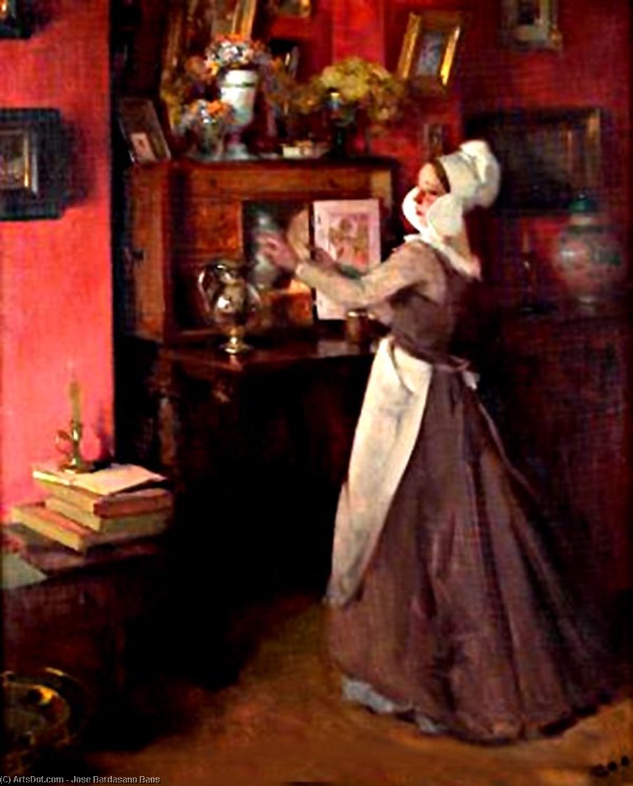 Mujer De Pie — Jose Bardasano Baos