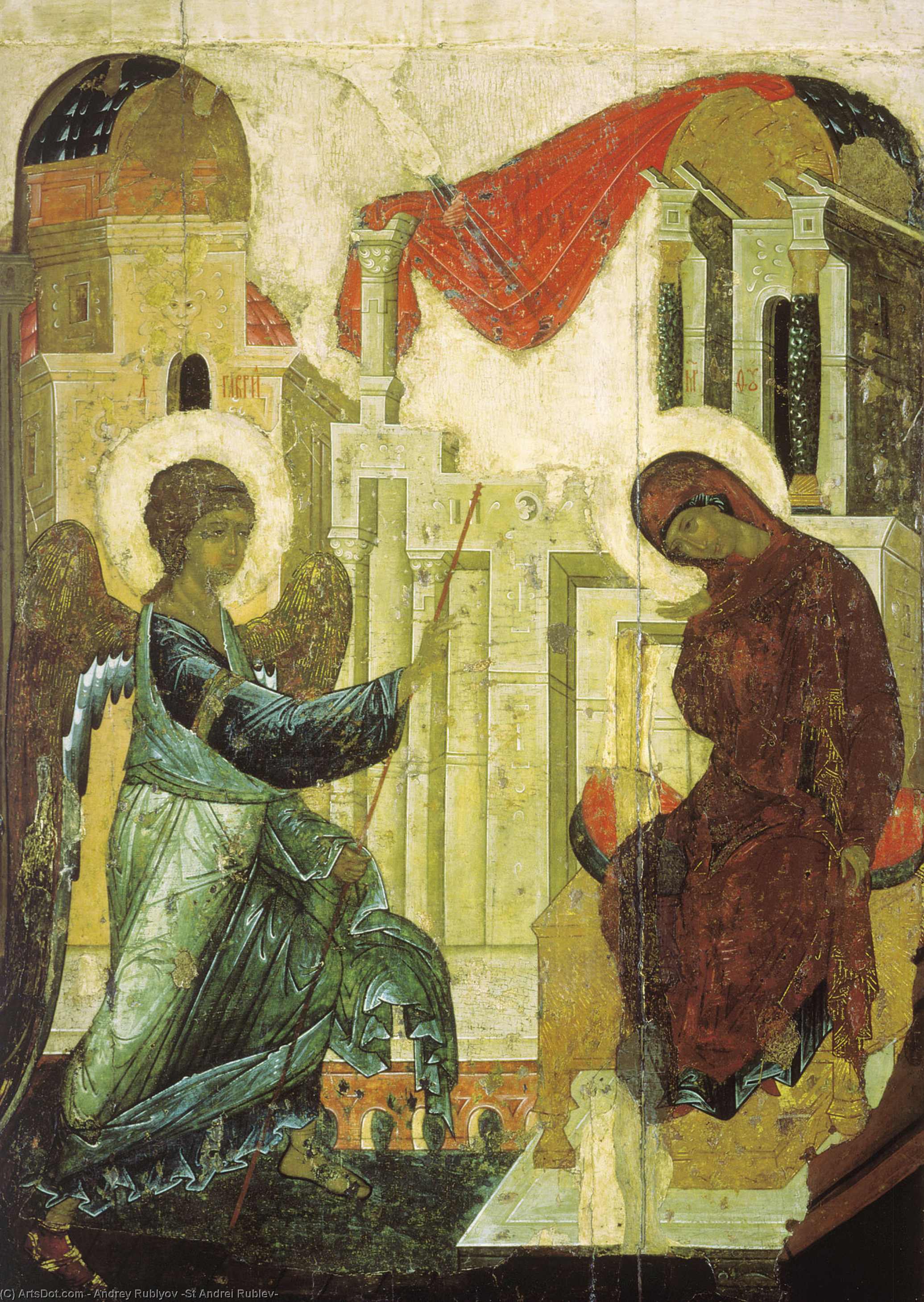 Annunciation — Andrej Rublev