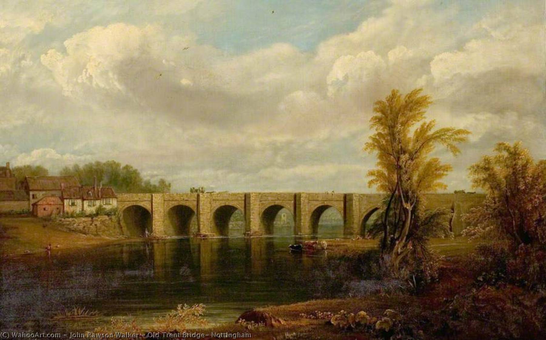 Old Trent Bridge, Nottingham — John Rawson Walker