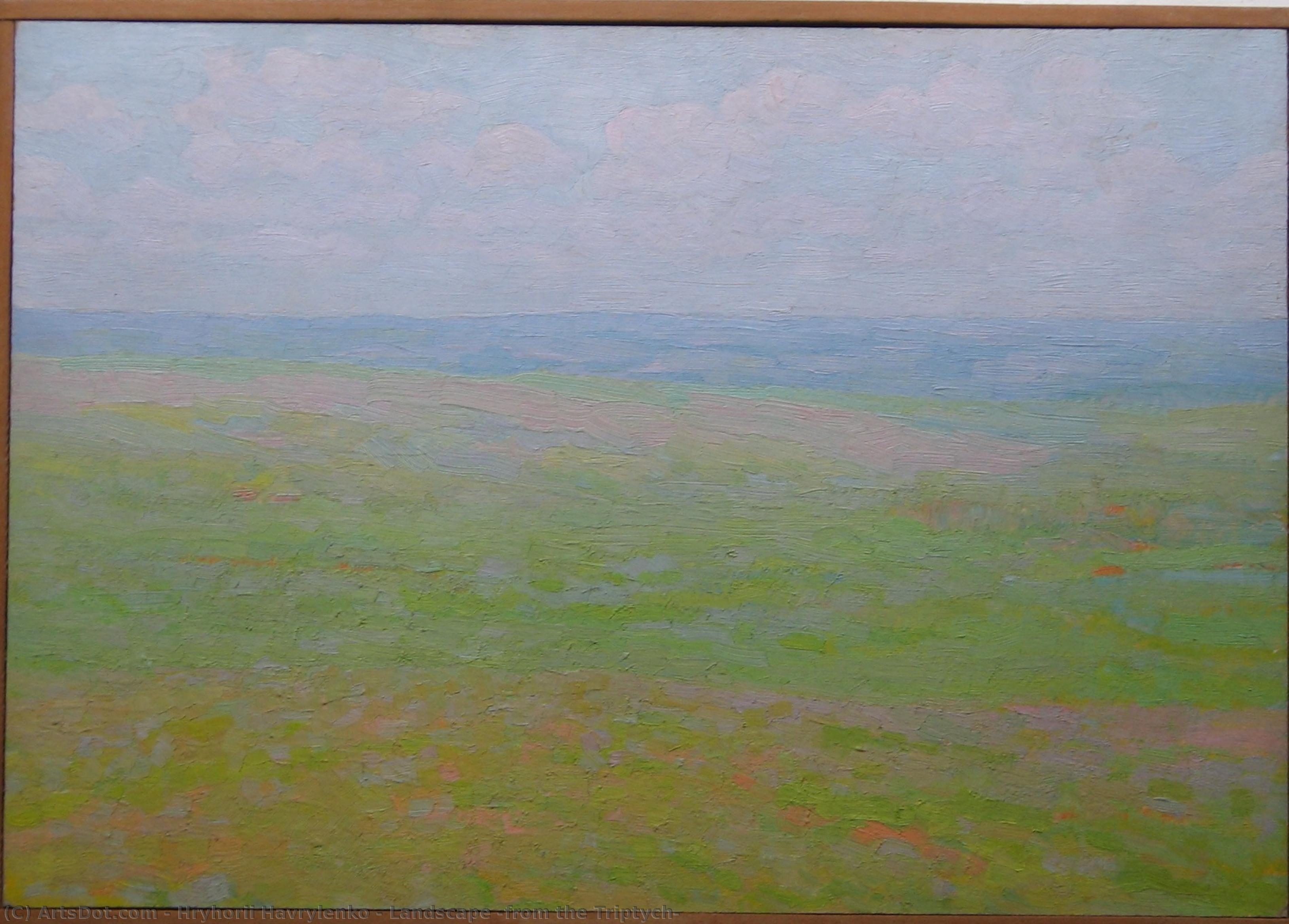 Landscape (from The Triptych) — Hryhorijus Havrylenka