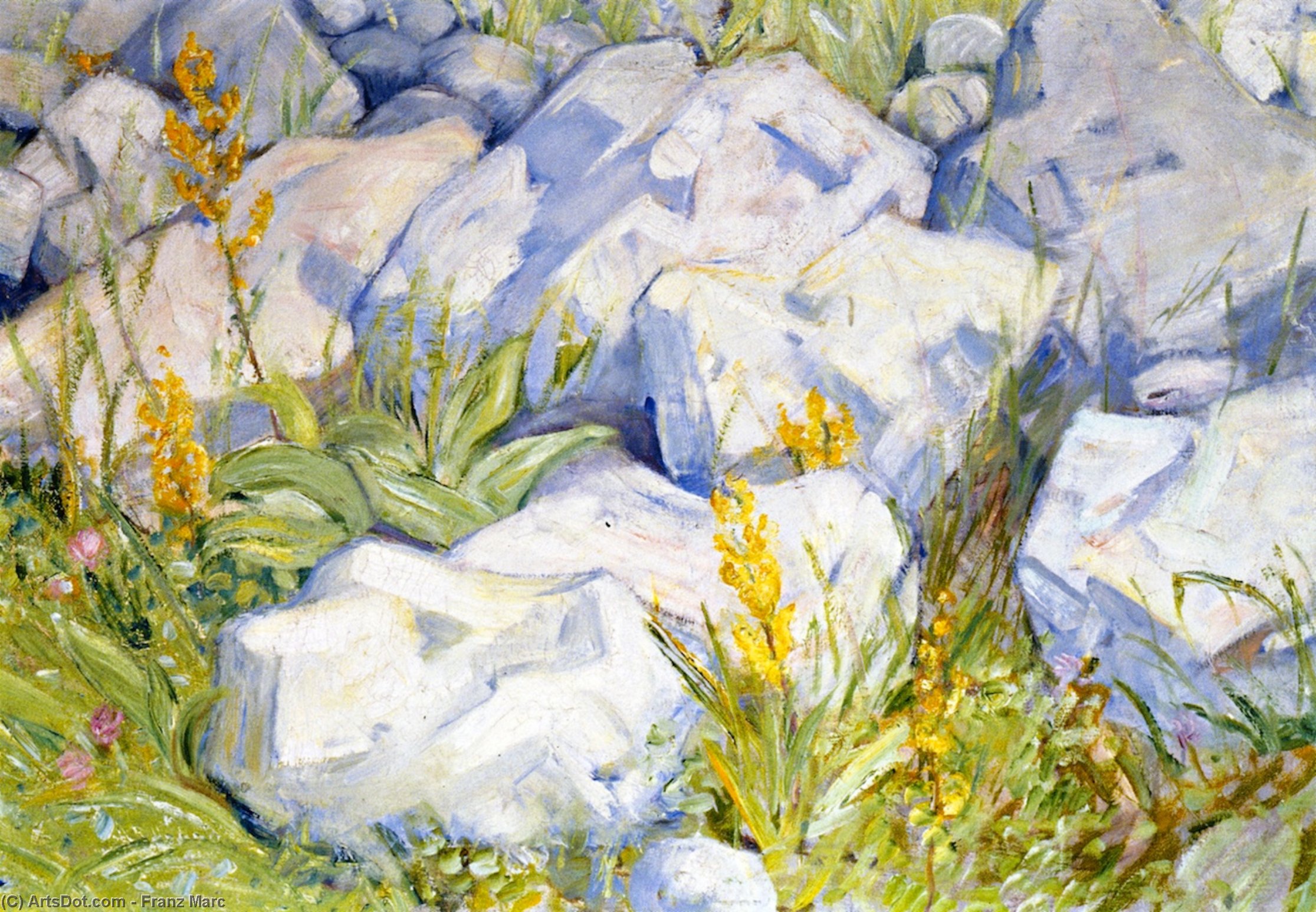 Studio Piccolo Di Pietre — Franz Marc