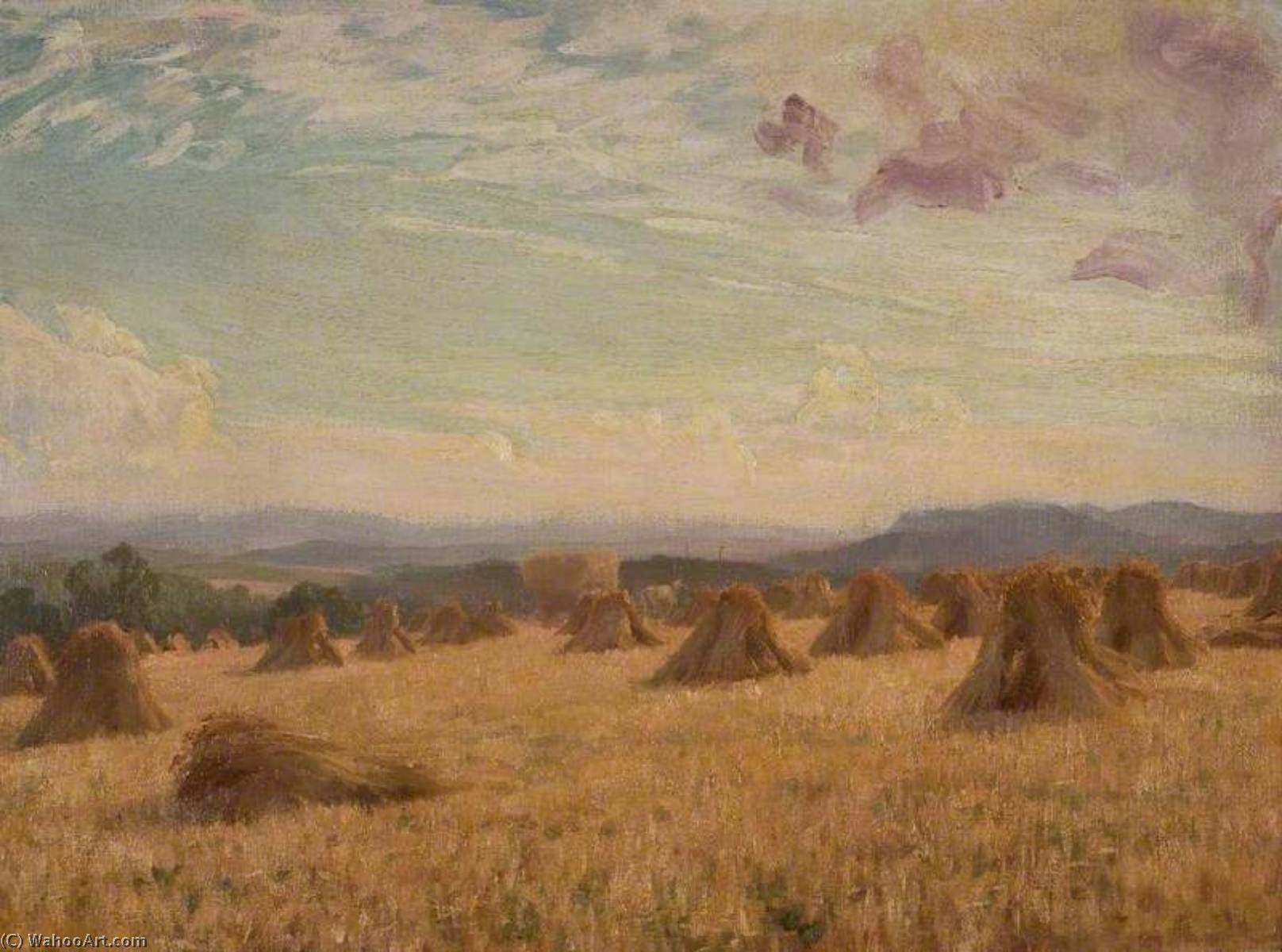 Harvesting Towards Morehampton — Brian Hatton