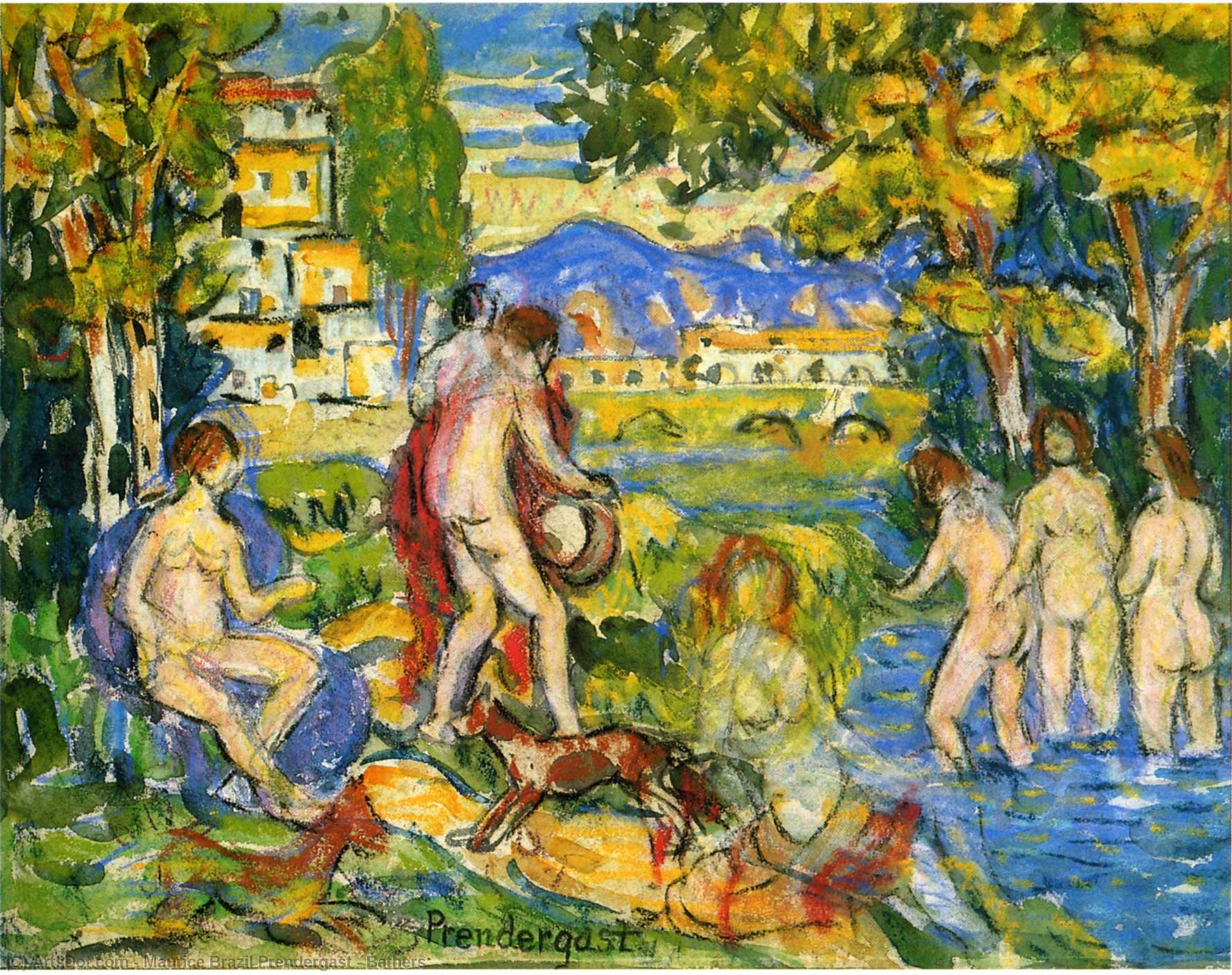 Bathers — Maurice Brazil Prendergast