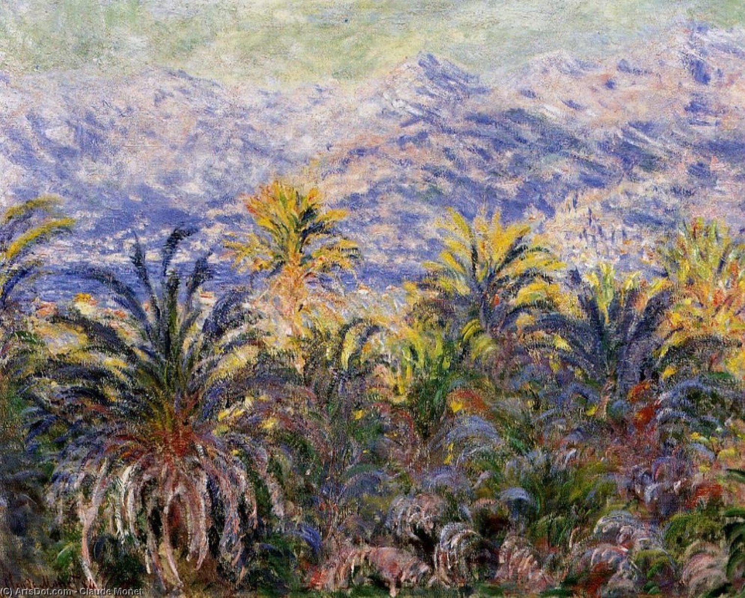 Palme U Bordigheri — Клод Моне