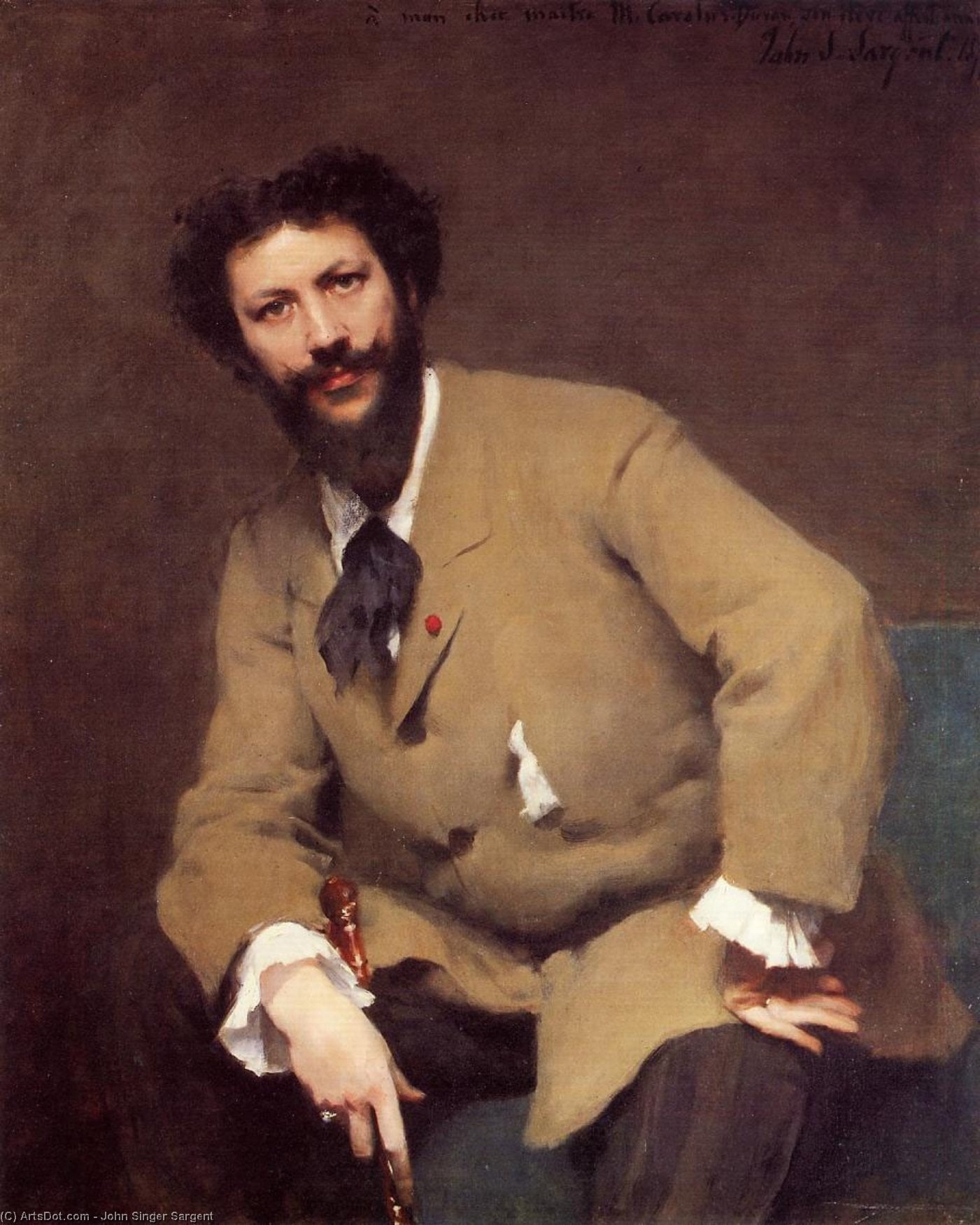 Portrait De Carolus-duran — John Singer Sargent