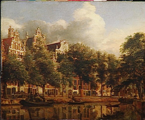 Le Herengracht À Amsterdam — Jan Van Der Heyden