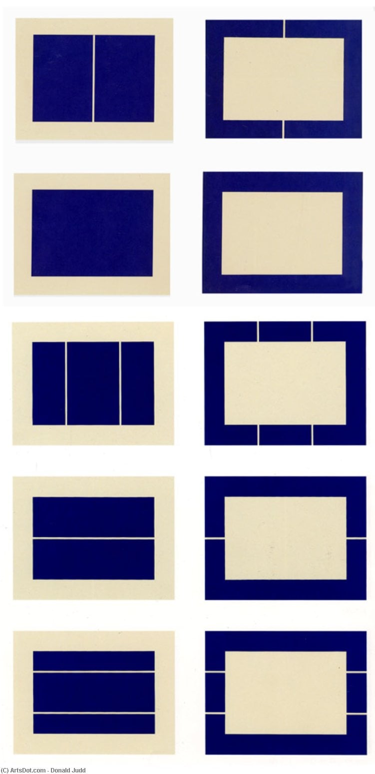 Untitled (s.- 167-176) — Donald Judd