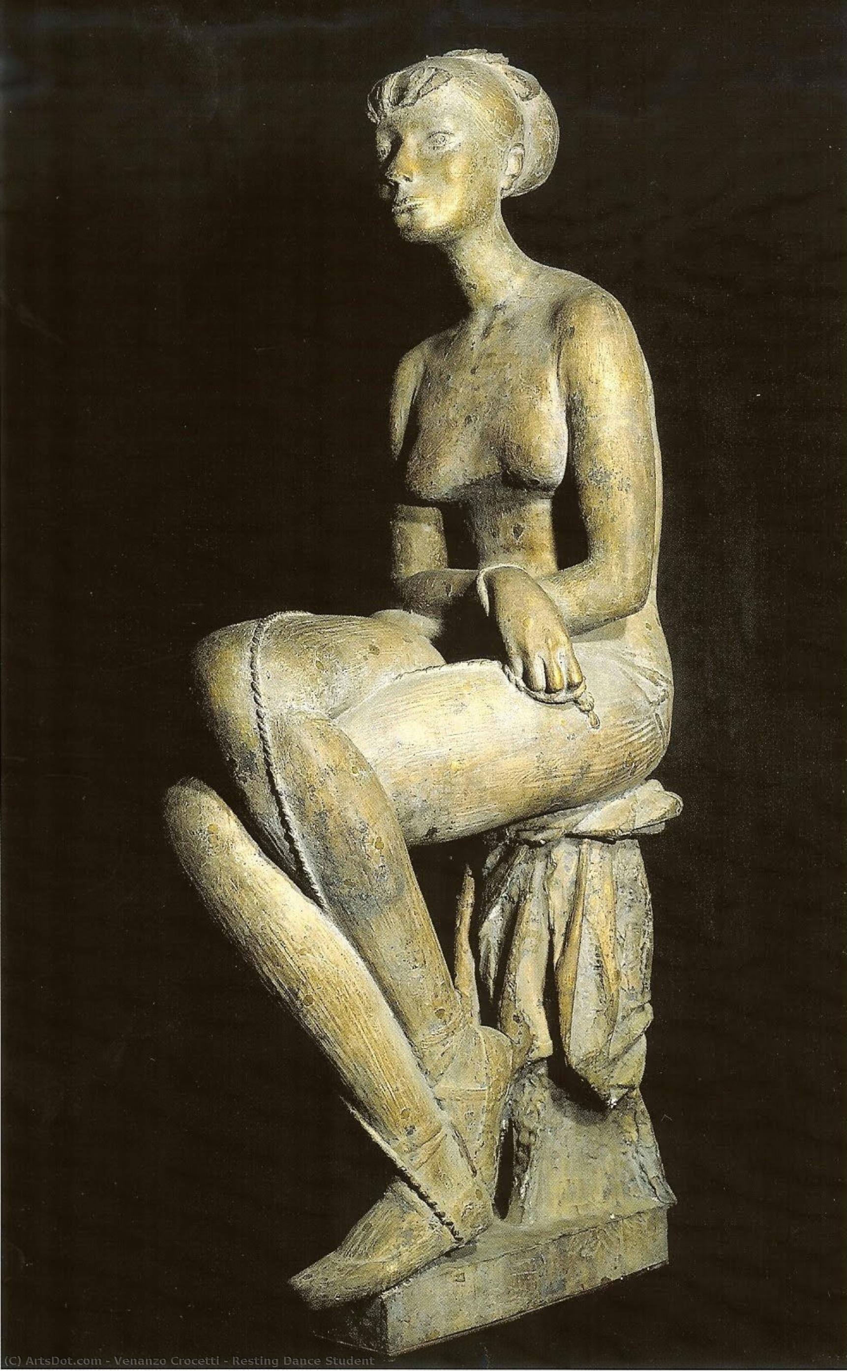 Resting Dance Student — Венанцо Крокетті
