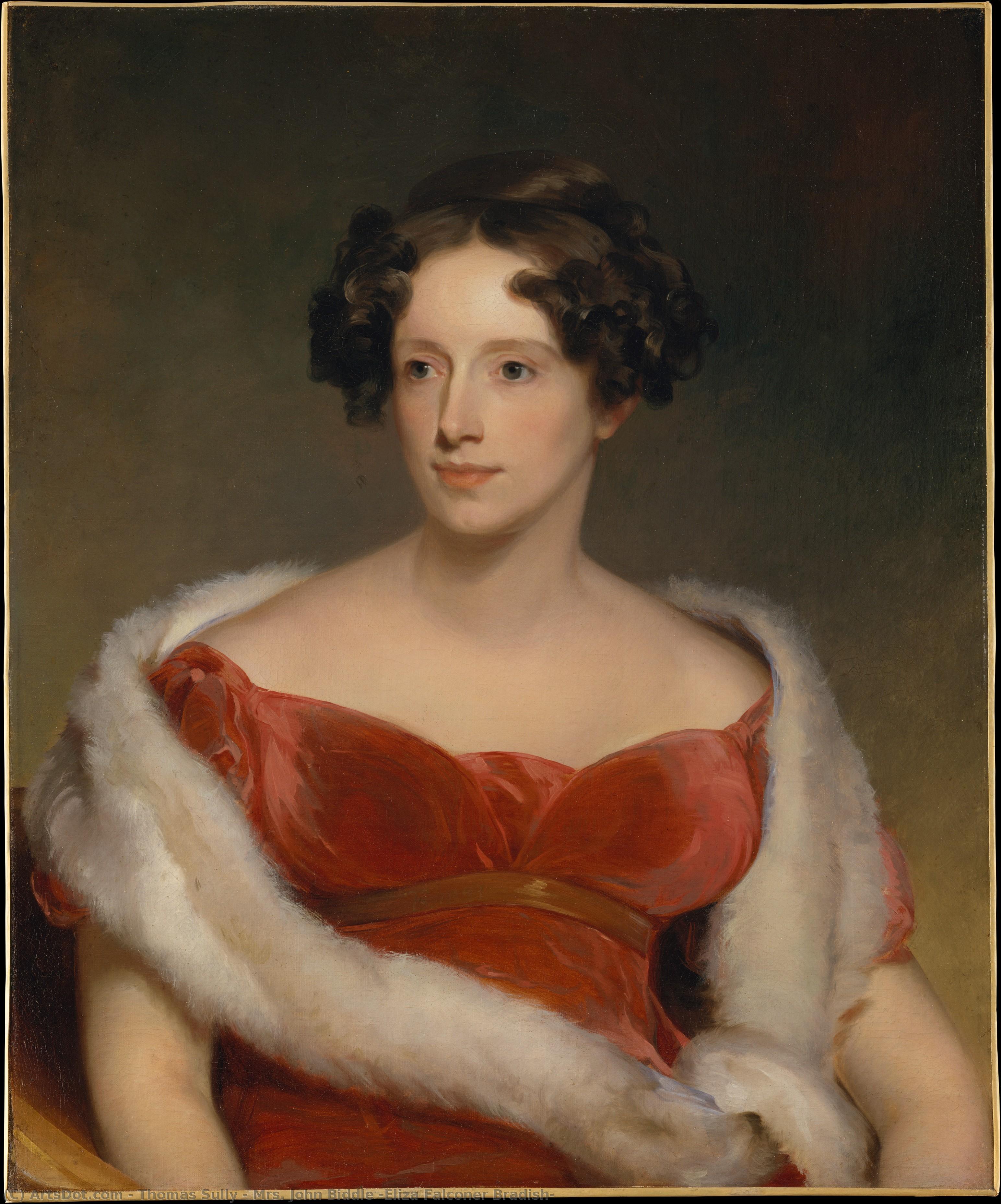 Sra. John Biddle (eliza Falconer Bradish) — Thomas Sully