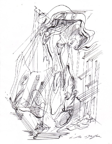 Automatic Drawing 04 — Андре Массон