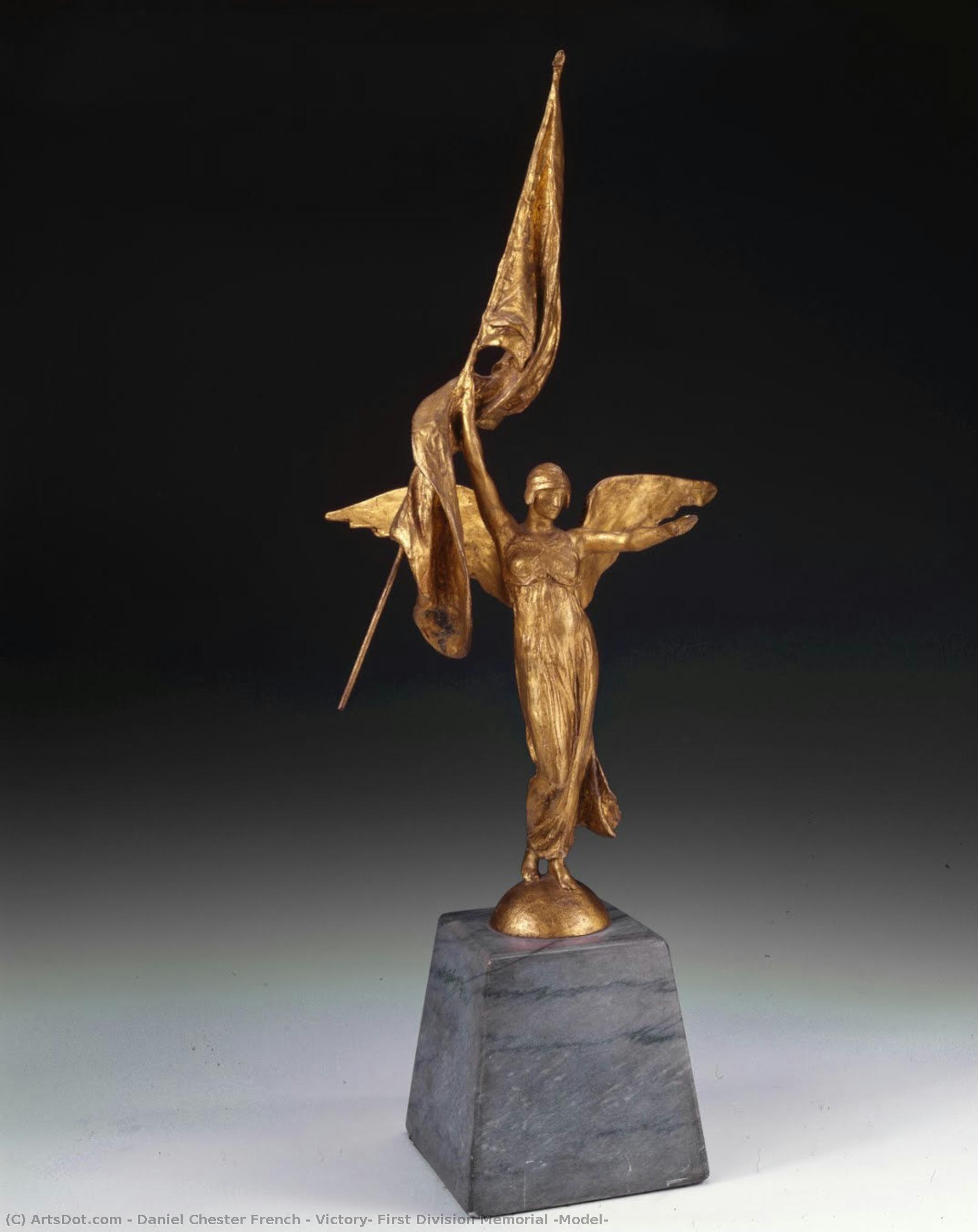 Victory, First Division Memorial (model) — Daniel Chester French