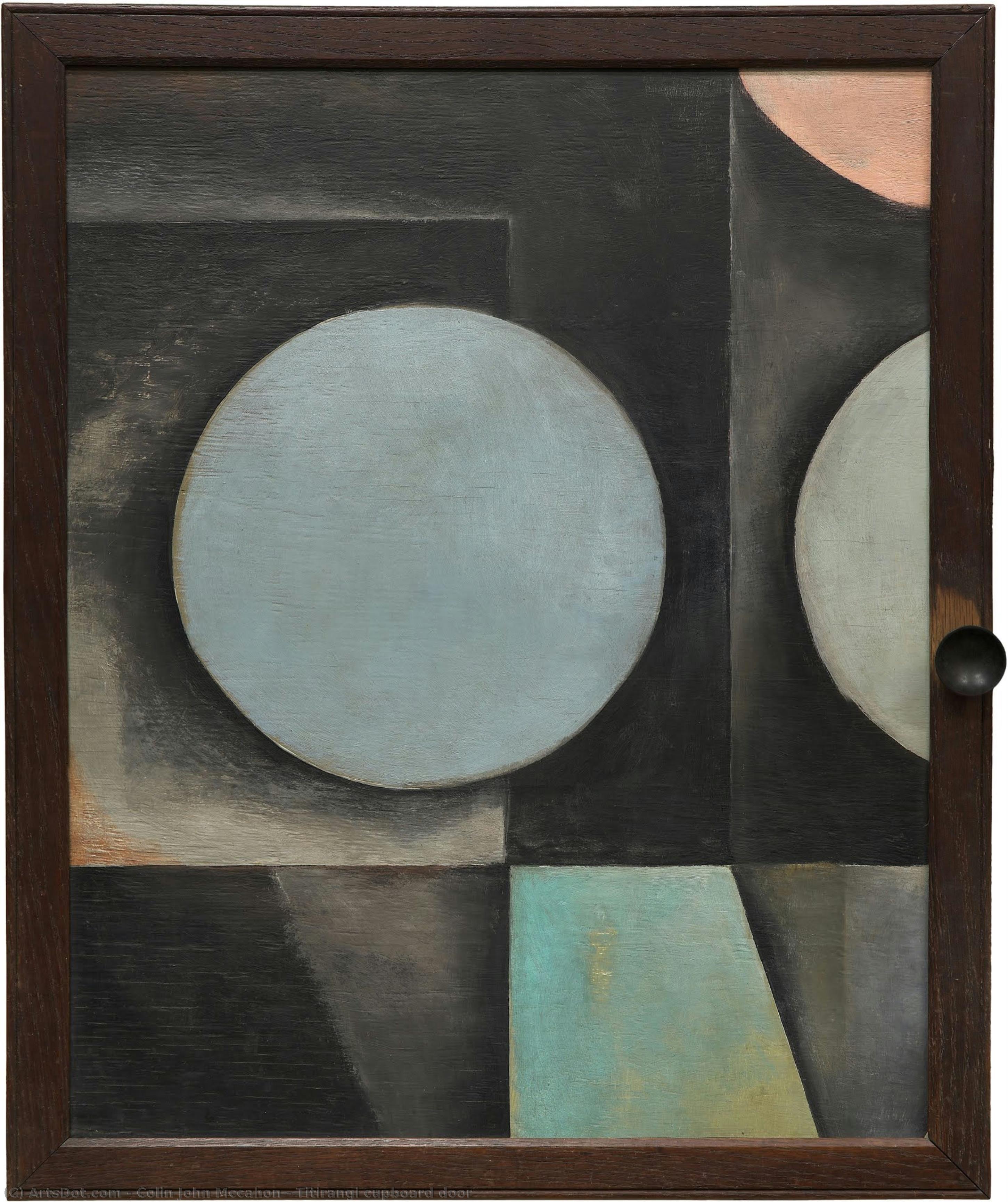 Titirangi Cupboard Door — Colin John Mccahon