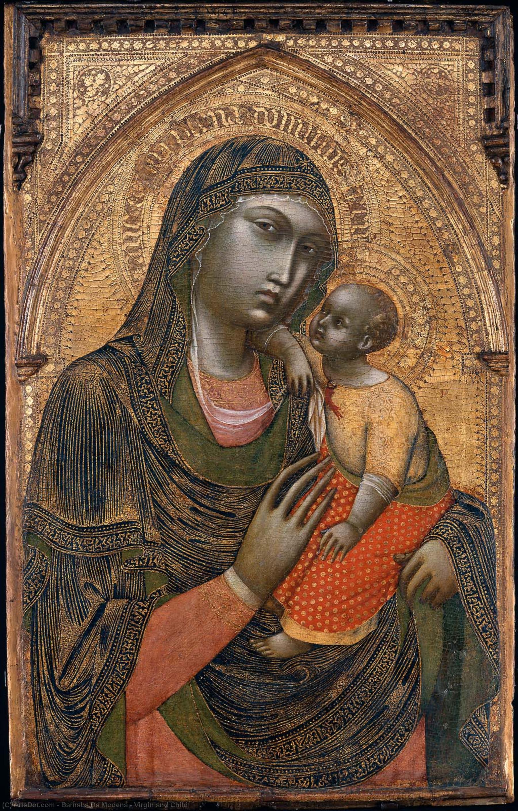 Virgin And Child — Barnaba Da Modena