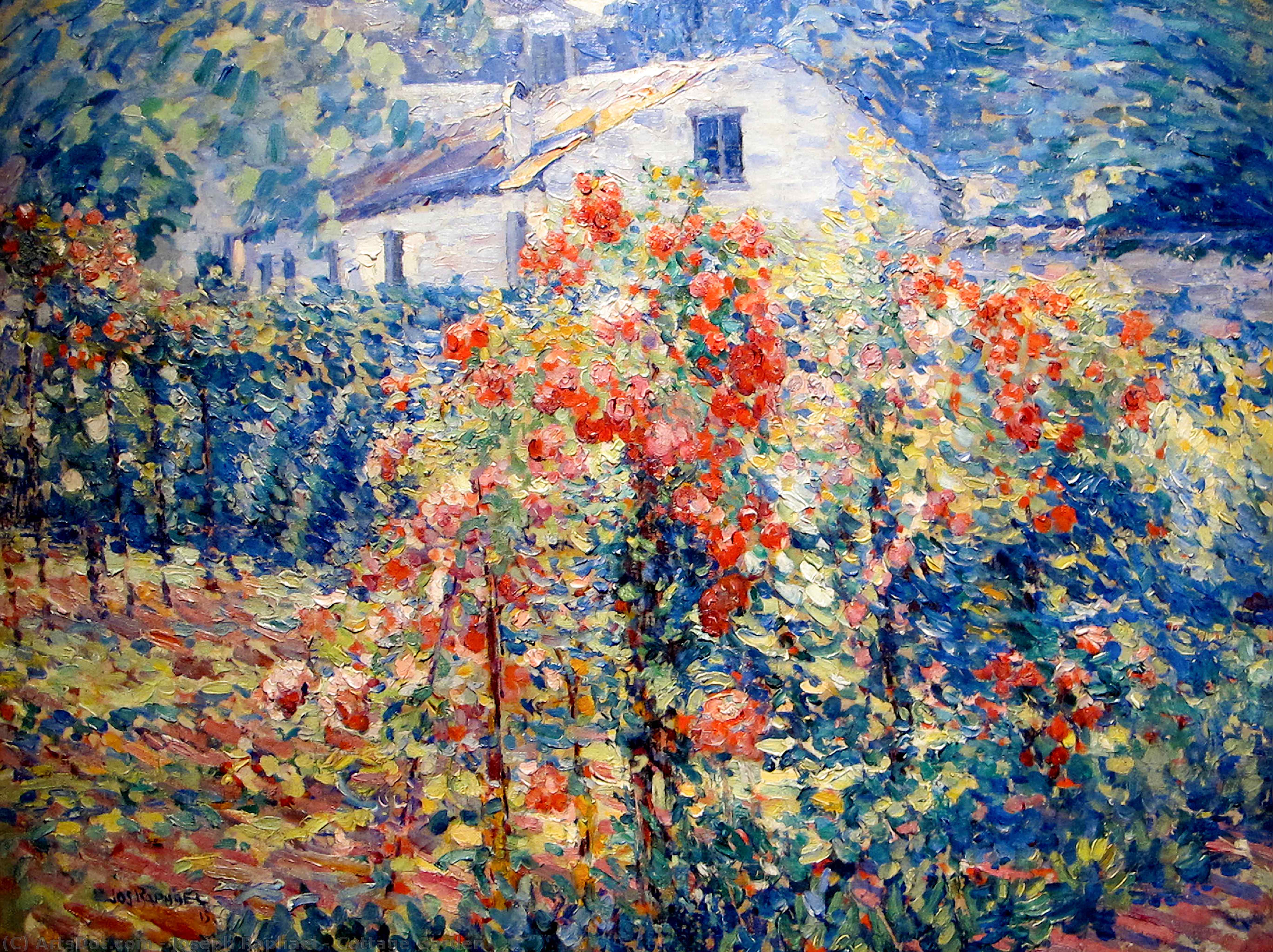 Cottage Garden — Joseph M. Raphael